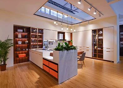 high end pvc kitchen cabinet