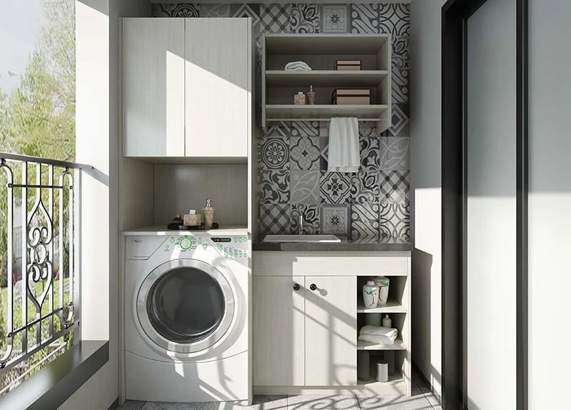 laundry room cabinets