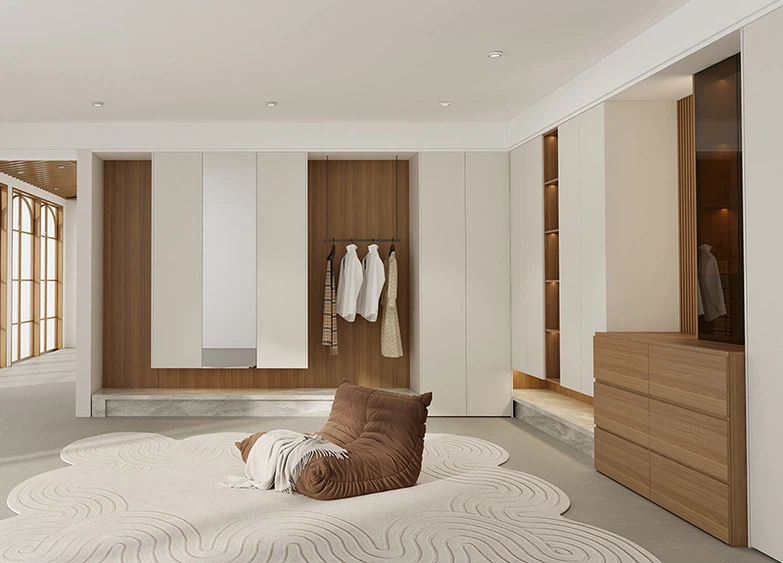 Melamine Built-in Wardrobe Melamine Built-in Wardrobe