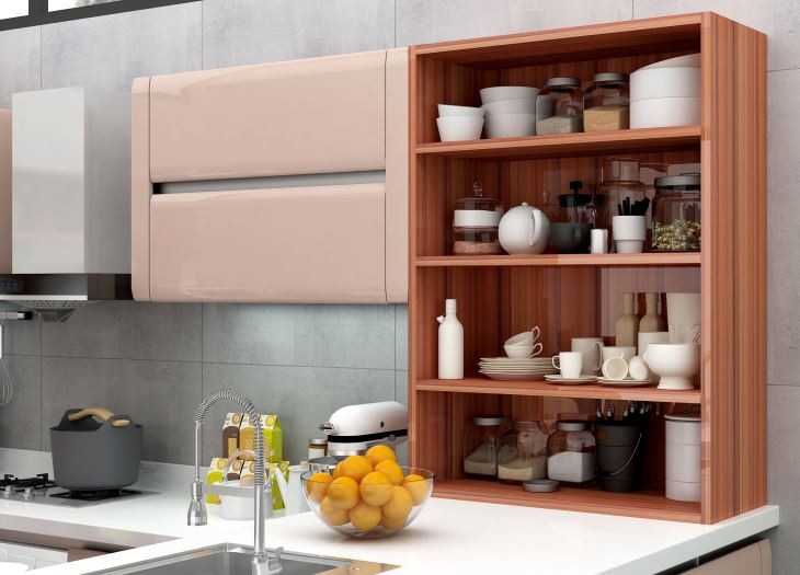 High Gloss Lacquer Kitchen Cabinet