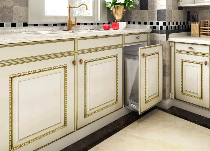High End PVC Kitchen Cabinets