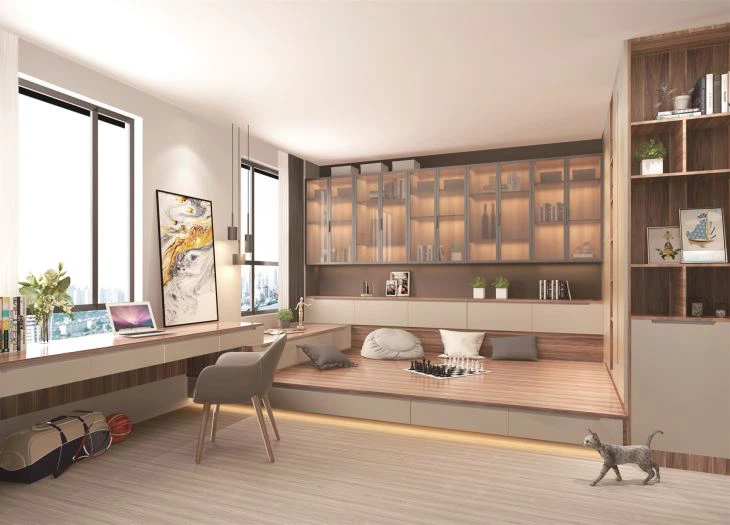Modular Home Office Cabinet