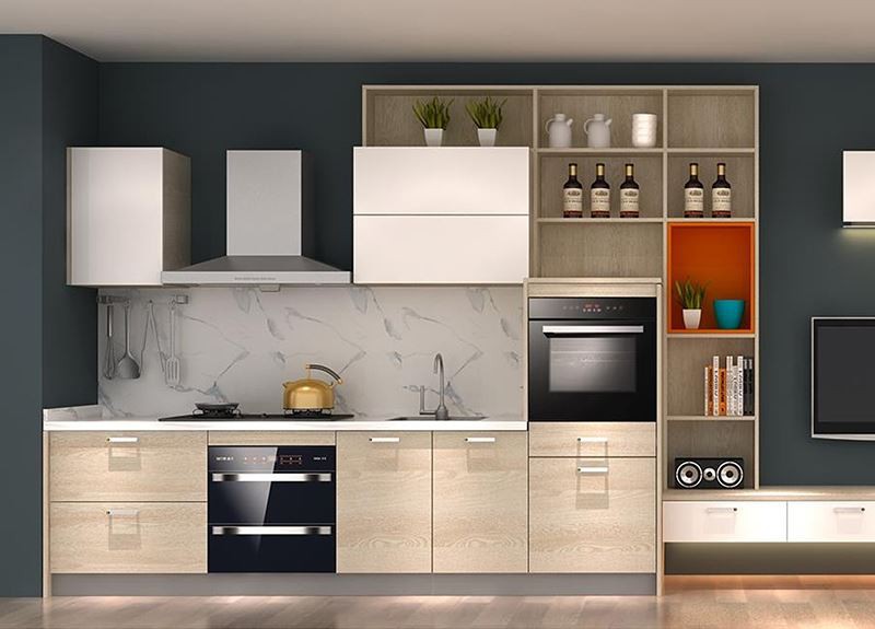 Väikesed avatud kontseptsiooniga köögiideed